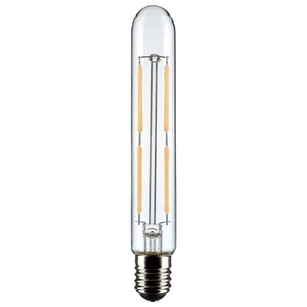 Satco 4W T6.5 LED Clear Intermediate Base 3000K Soft White 400 Lumens 120v Online Hot Sale