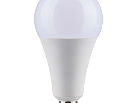 Ultra Bright Utility Lamp 36W PS30 LED Dimmable White Finish E26 Base 5000K 120v Supply