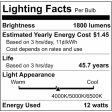 2Pk - 12.5W 48in T8 LED Tube CCT Selectable G13 base Type B Ballast Bypass - 70w equiv Supply