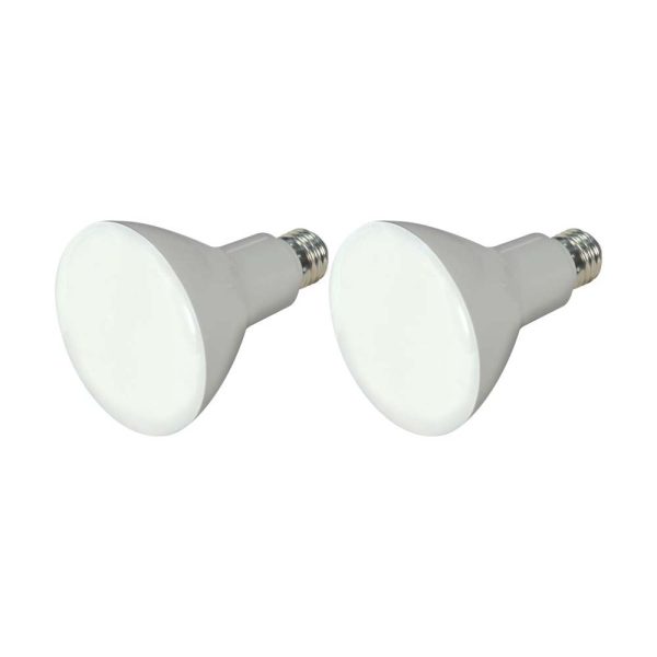 2Pk - 7.5W BR30 LED 2700K Medium base 105 deg. Beam Angle 120v Sale