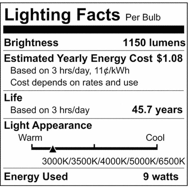 9W 2 Foot T8 LED CCT Selectable Type B Ballast Bypass G13 Base 120-277v on Sale