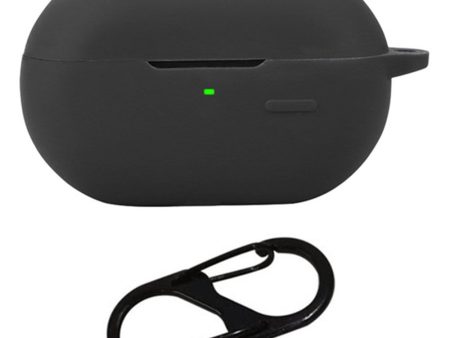 SoundPEATS Pearlclip Case Bluetooth Earphone Silicone Cover with Anti-Lost Buckle - Black on Sale