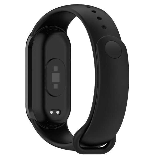 Xiaomi Smart Band 8 silicone strap with metal connector - Black Cheap