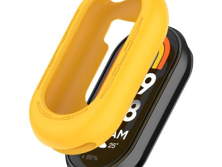 Xiaomi Mi Band 9   9 NFC Silicone Watch Case Anti-collision Protection Frame - Yellow Fashion