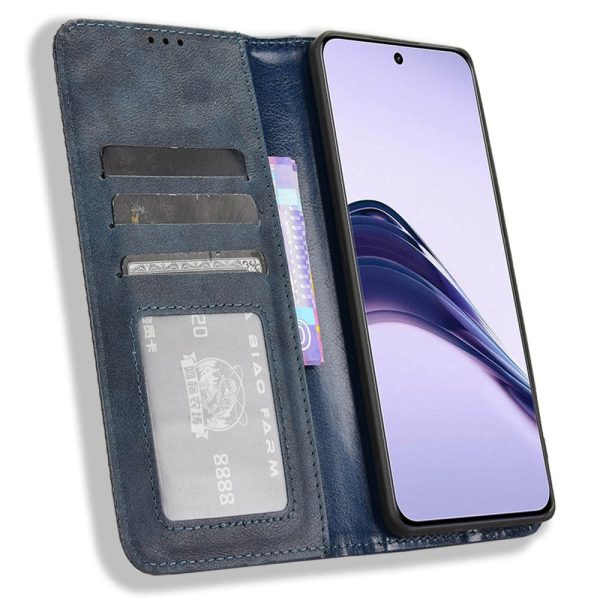 Bofink Vintage Realme 13 Pro 5G leather case - Blue For Sale