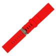 18mm ASUS Zenwatch 2 Small silicone watch band - Red Fashion