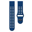 Garmin Fenix 8 51mm   Enduro 3   Enduro 2 Silicone Watchband Quick Release Buckle Dual Color Watch Strap - Sapphire+Black Cheap