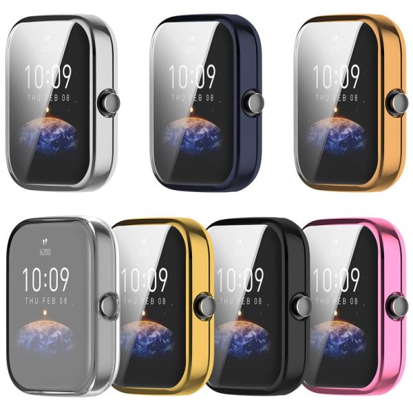 Amazfit Bip 3   Bip 3 Pro electroplating cover - Transparent Hot on Sale