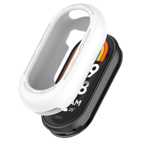 Xiaomi Mi Band 9   9 NFC Silicone Watch Case Anti-collision Protection Frame - White Supply