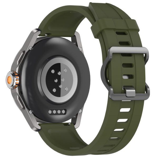 Xiaomi Watch S4 Sport Silicone Watch Strap 22mm Adjustable Wrist Band - Army Green on Sale