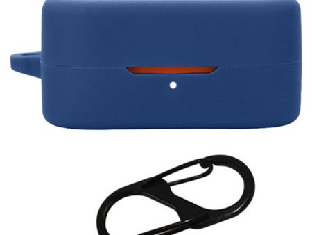 Nothing CMF Buds Pro 2 Case Bluetooth Earphone Silicone Cover with Anti-Lost Buckle - Dark Blue Online now