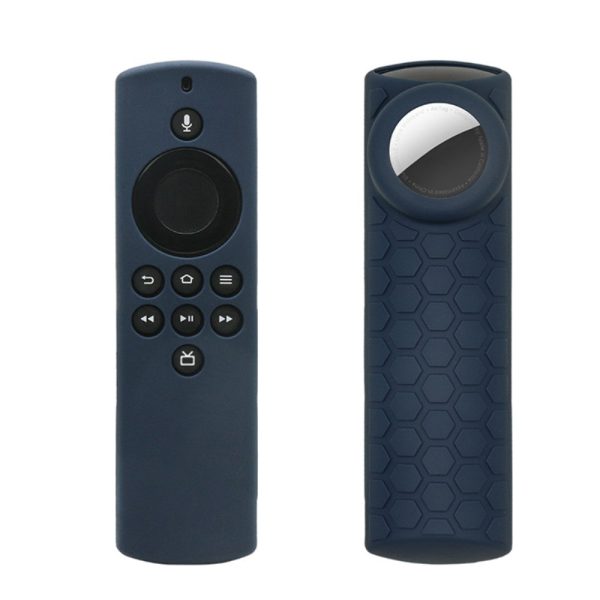 2-in-1 Amazon Fire TV Stick Lite   AirTag silicone cover - Navy Blue Online Sale