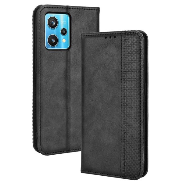 Bofink Vintage Realme 9 Pro leather case - Black Sale