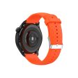 20mm silicone quick release watch strap for Huawei watch - Orange on Sale