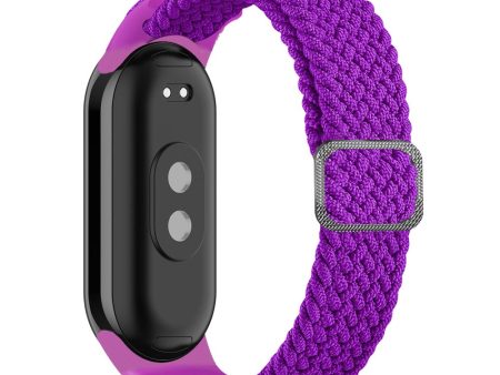 Xiaomi Smart Band 8 elastic nylon braid style strap - Pitaya For Cheap