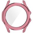 Xiaomi Watch S4 Sport Flexible Watch Case Electroplating Overall Protective Cover Built-In Screen Film - Pink Cheap