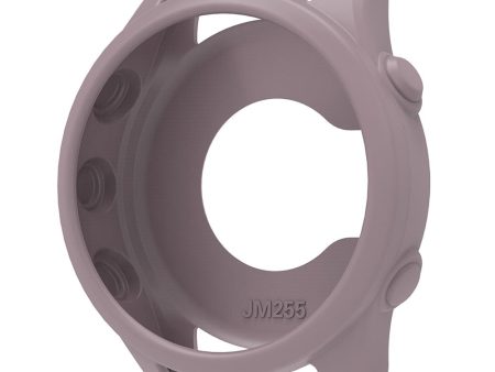 Garmin Forerunner 255 Watch Case Drop-Resistant Silicone Watch Cover - Purple Hot on Sale