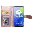 10-slot Motorola Moto G04   Motorola Moto E14   Motorola Moto G04s   Motorola Moto G24 wallet case - Rose Gold Online Hot Sale