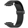 Xiaomi Watch H1 Watchband Soft Silicone Watch Strap with Magnetic Buckle - Black Hot on Sale