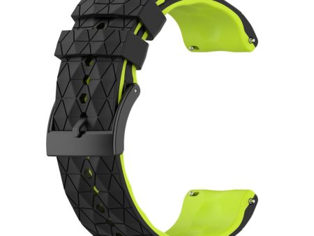 24mm silicone watch strap for Suunto - Green on Sale