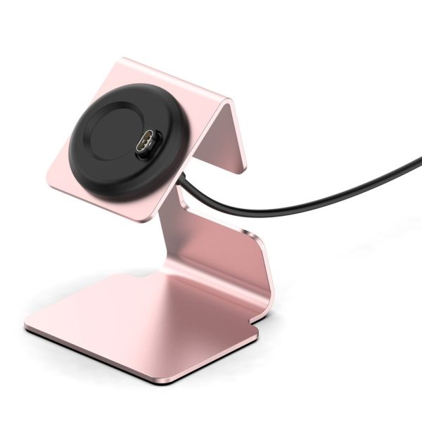 Watch charger stand for Garmin watch - Rose Pink Sale