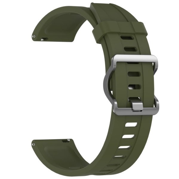 Xiaomi Watch S4 Sport Silicone Watch Strap 22mm Adjustable Wrist Band - Army Green on Sale