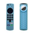 2-in-1 Amazon Fire TV Stick 4K (3rd)   AirTag silicone cover - Noctilucence Blue Hot on Sale