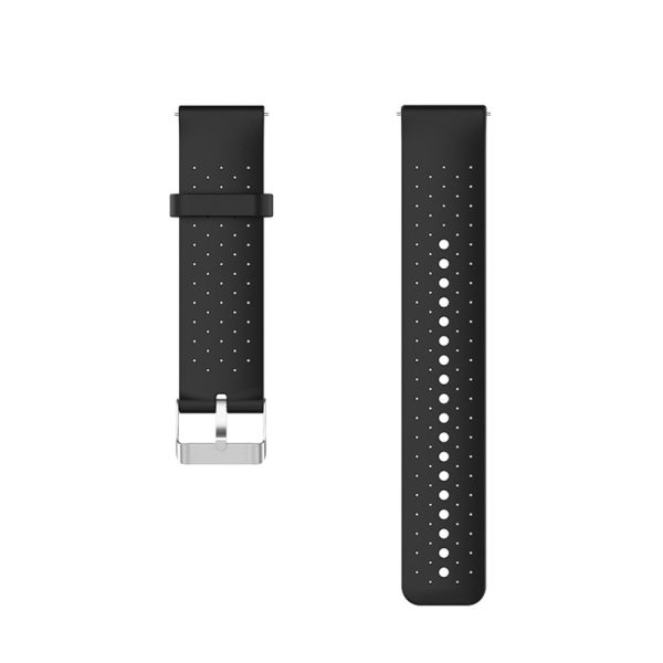 20mm silicone quick release watch strap for Huawei watch - Black Online now