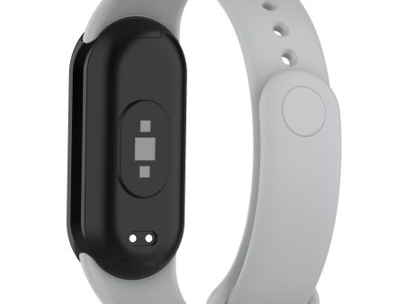 Xiaomi Smart Band 8 simple silicone strap - Grey Online Sale