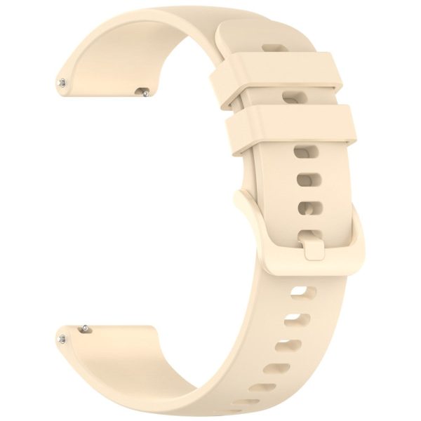 Garmin Forerunner 265   Forerunner 255 Silicone Watch Band 22mm Quick Release Replacement Strap - Light Yellow Online now