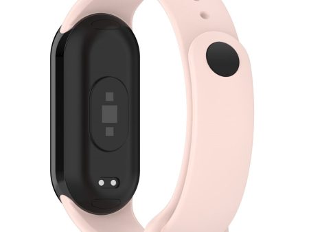 Xiaomi Smart Band 8 silicone strap with metal connector - Pink For Cheap