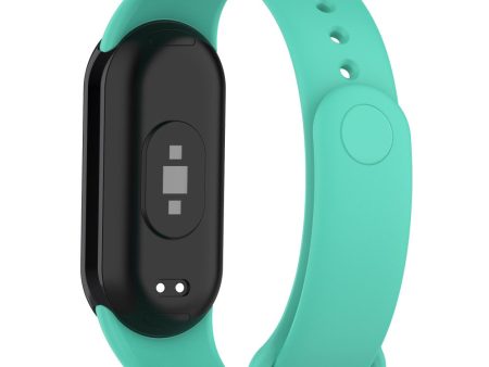 Xiaomi Smart Band 8 simple silicone strap - Cyan Discount