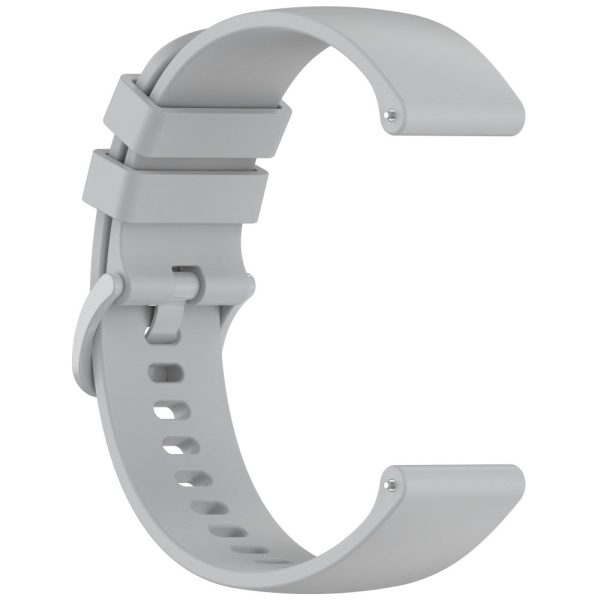 Garmin Forerunner 265   Forerunner 255 Silicone Watch Band 22mm Quick Release Replacement Strap - Grey Online Hot Sale