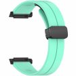 Xiaomi Watch H1 Watchband Soft Silicone Watch Strap with Magnetic Buckle - Mint Green Sale