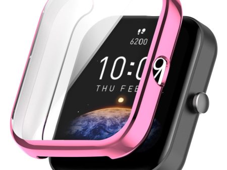 Amazfit Bip 3   Bip 3 Pro electroplating cover - Pink Online now