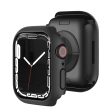 Apple Watch (45mm) elegant frame cover - Black on Sale