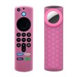 2-in-1 Amazon Fire TV Stick 4K (3rd)   AirTag silicone cover - Noctilucence Pink Online Hot Sale