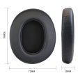 1 Pair Edifier W830BT   W860NB Headphone Earpads Protein Leather Replacement Earmuffs - Black Online Sale