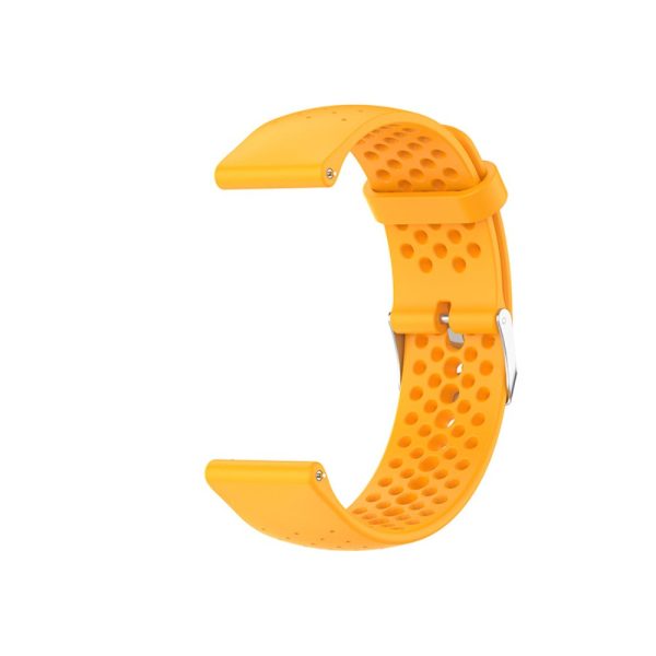 20mm silicone quick release watch strap for Huawei watch - Yellow Discount