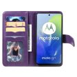 10-slot Motorola Moto G04   Motorola Moto E14   Motorola Moto G04s   Motorola Moto G24 wallet case - Purple For Discount