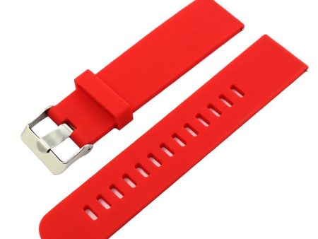 18mm ASUS Zenwatch 2 Small silicone watch band - Red Fashion