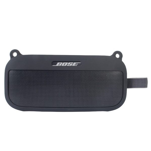 BOSE SoundLink Flex silicone cover with strap - Black Online Sale