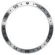 Type A for Samsung Galaxy Watch7 44mm Bezel Ring Metal Bezel Styling Dial Circle - Silver   Black Characters For Sale