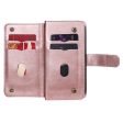 10-slot Motorola Moto G04   Motorola Moto E14   Motorola Moto G04s   Motorola Moto G24 wallet case - Rose Gold Online Hot Sale