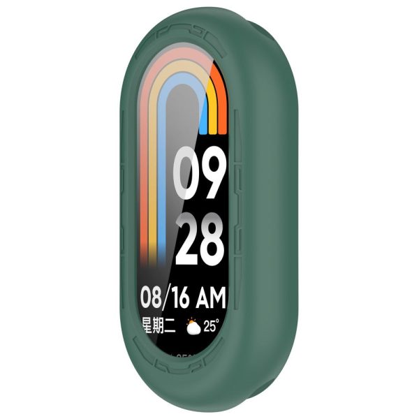 Xiaomi Mi Band 9   9 NFC Silicone Watch Case Anti-collision Protection Frame - Dark Green Hot on Sale