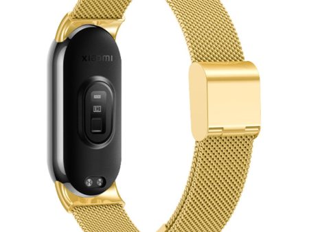 Xiaomi Smart Band 8 milanese metal strap with buckle - Gold Online