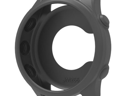 Garmin Forerunner 255 Watch Case Drop-Resistant Silicone Watch Cover - Grey Fashion