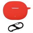 Honor LCHSE X7i Case Bluetooth Earphone Silicone Cover with Anti-Lost Buckle - Red Fashion