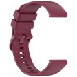 Garmin Forerunner 265   Forerunner 255 Silicone Watch Band 22mm Quick Release Replacement Strap - Wine Red For Cheap