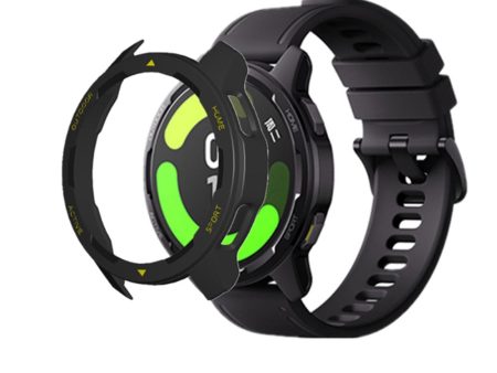 Dual color design cover for Xiaomi Watch Color 2 - Black   Yellow on Sale